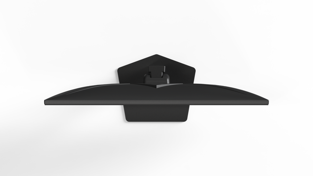Top view — tilt stand