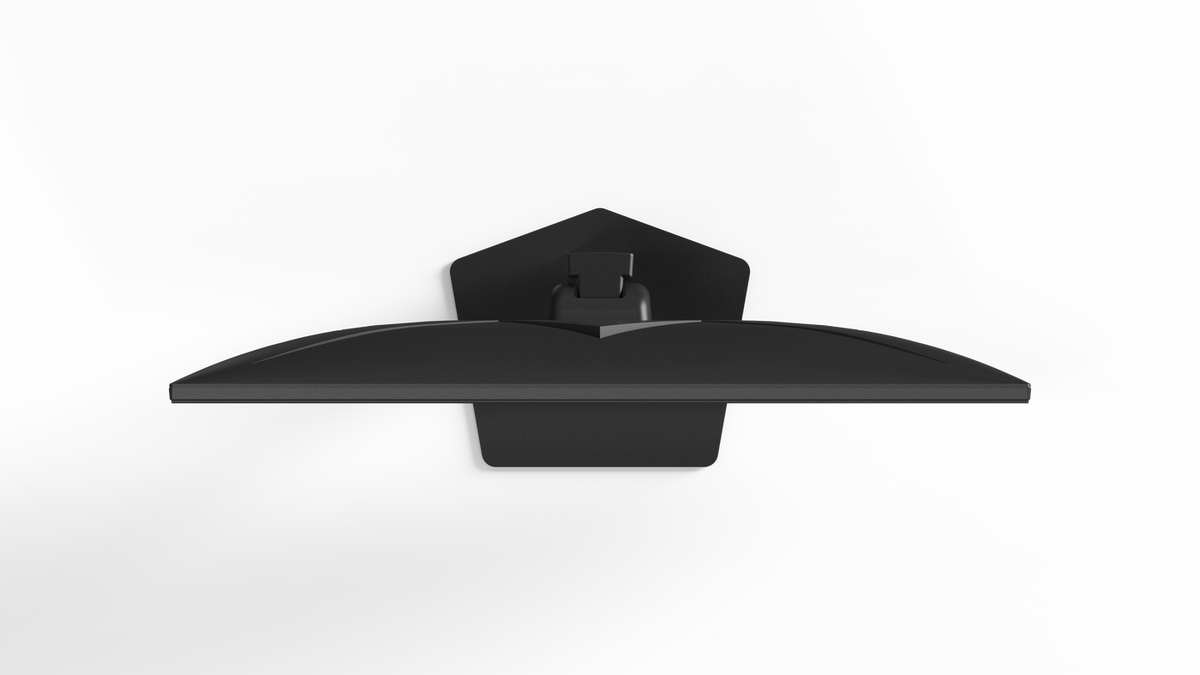 Top view — tilt stand